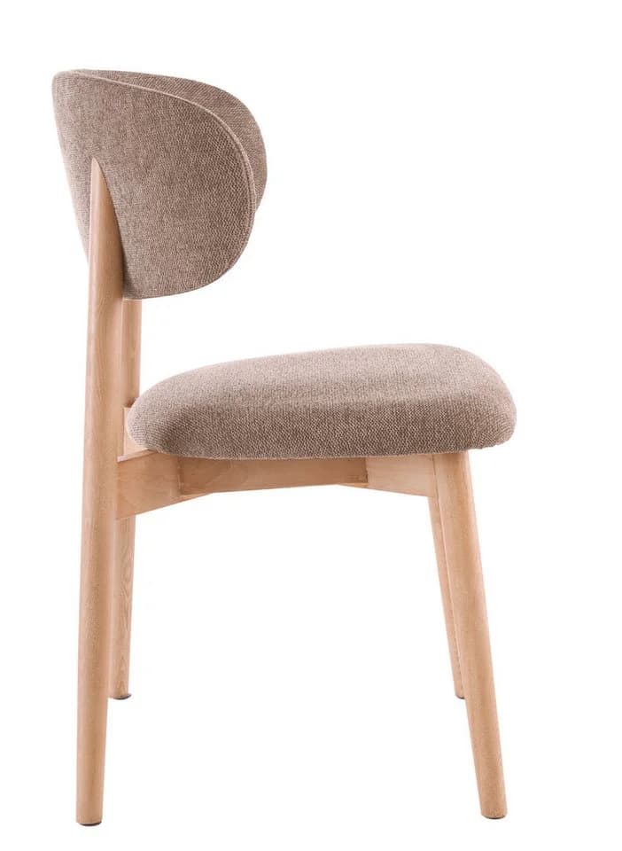 homsy by Ana Johnson 4-Fußstuhl Elmys Set 2 St Braun Massivholz - Bild 5
