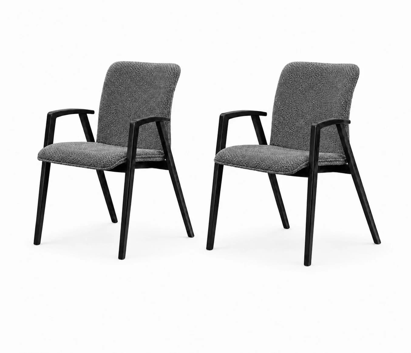 OTTO HOME Esszimmerstuhl Loreen mit Armlehnen Chenille Buche