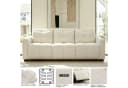 OTTO home 3-Sitzer CAARLA Cord Sofa grau mit Relaxfunktion Bild 3