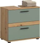 WELLTIME LUCCA Waschbeckenunterschrank 60 cm Eiche/Salbei Bild 2