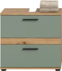 WELLTIME LUCCA Waschbeckenunterschrank 60 cm Eiche/Salbei Bild 3