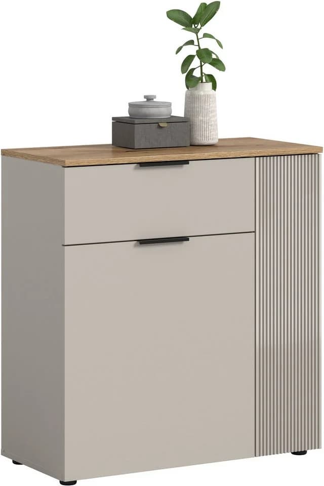 Home Affaire Kommode EDIL Beige Braun Holzwerkstoff - Bild 2