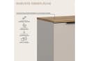 Home Affaire Kommode EDIL Beige Braun Holzwerkstoff Bild 5