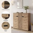 OTTO home Schuhkommode FJELL Braun Holzoptik Bild 3