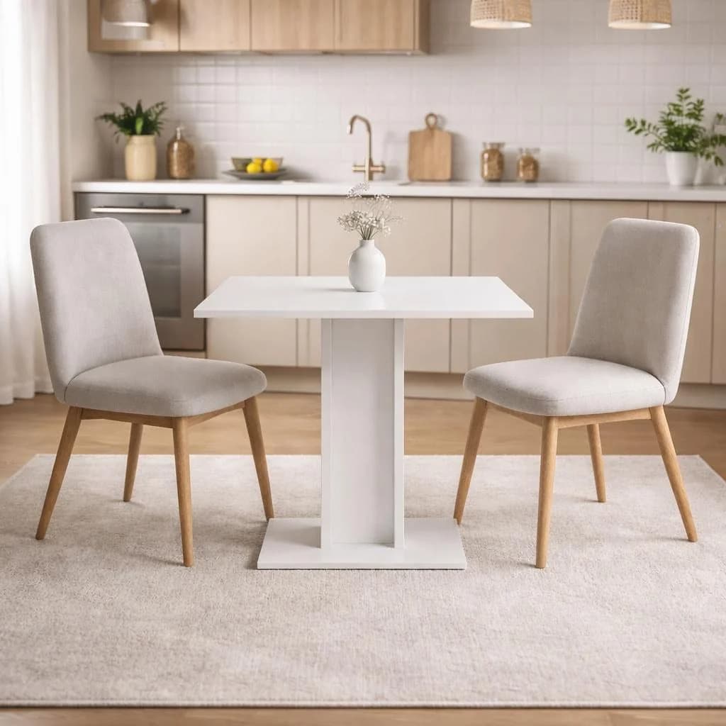 OTTO HOME Square Esstisch Weiß Kompakt 70x70 cm