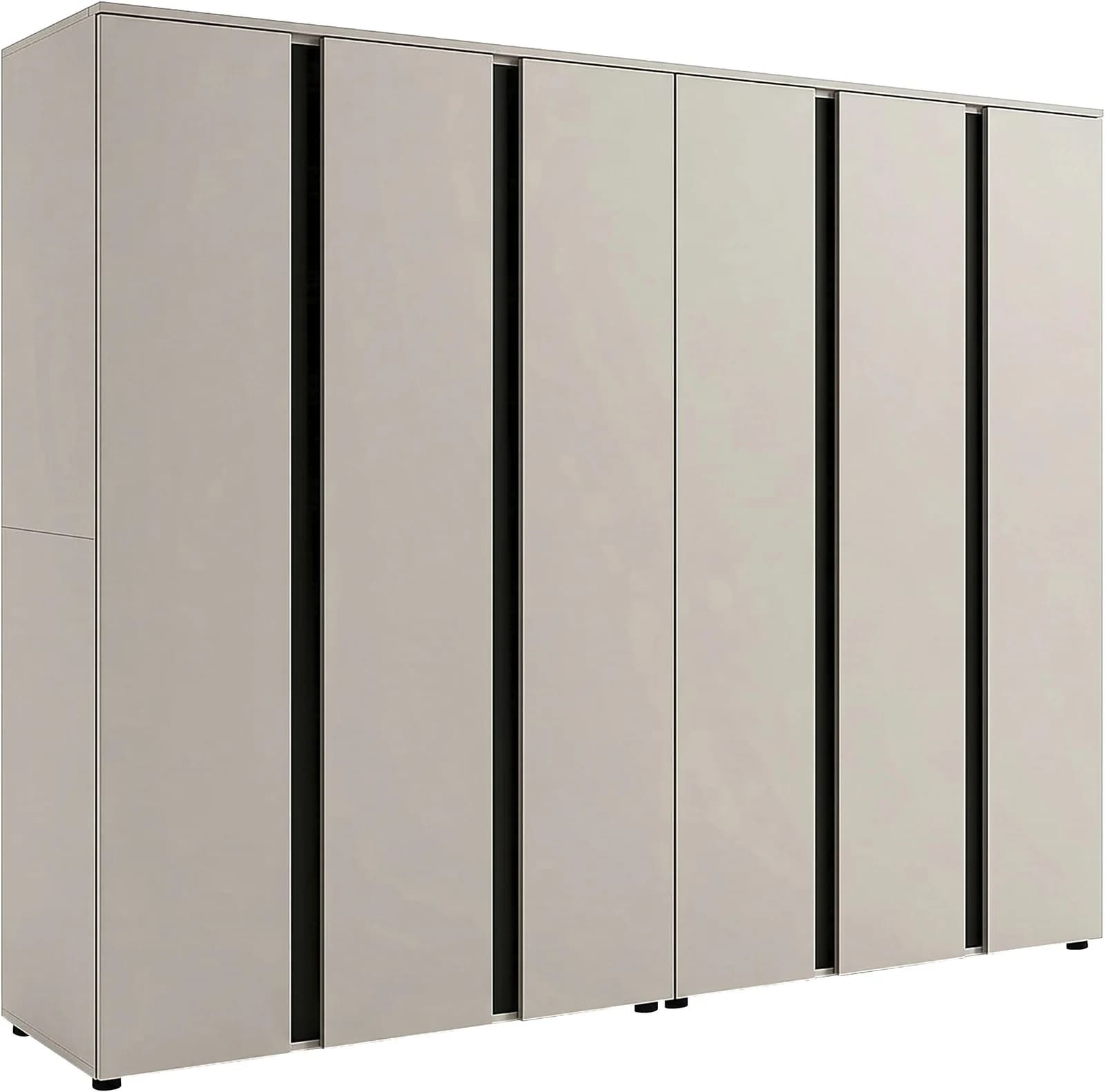 OTTO HOME Schrank-Set AXIS 2-tlg. Kaschmir/Schwarz