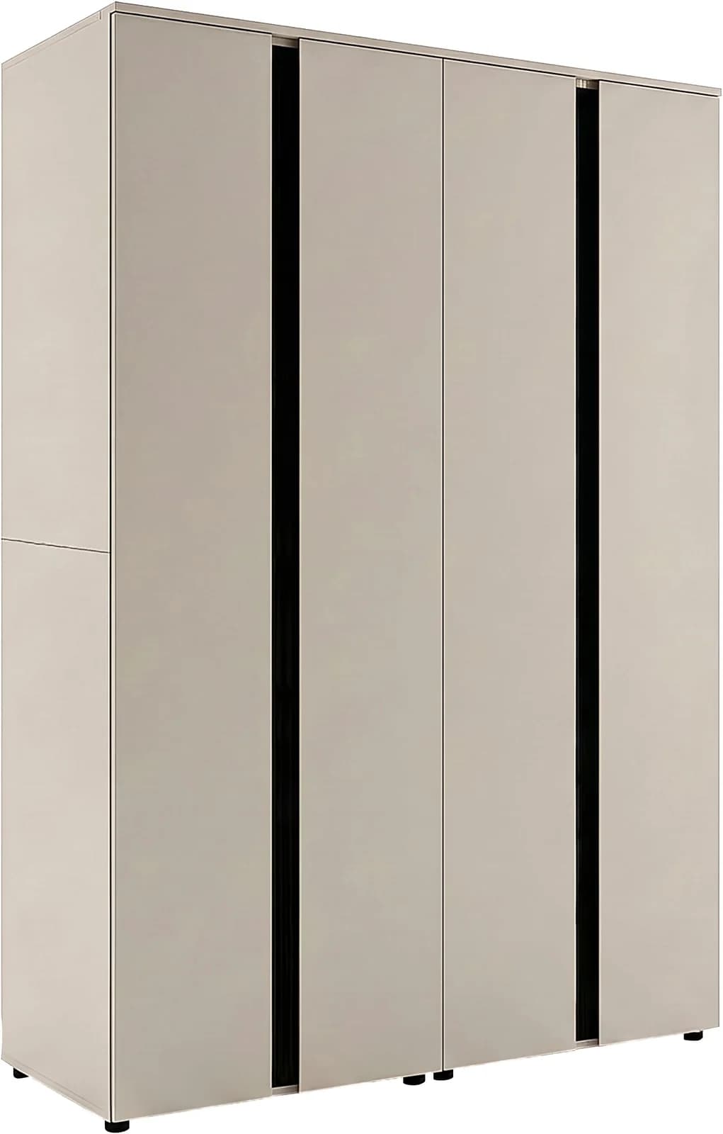 OTTO HOME AXIS Schrank-Set 2-tlg. Kaschmir/Schwarz Holzwerkstoff