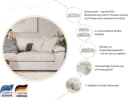 OTTO home Polsterhocker Soft&Cosy XL Beige Cord oder Chenille Bild 1