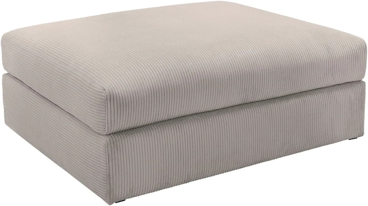 OTTO home Polsterhocker Soft&Cosy XL Beige Cord oder Chenille - Bild 2