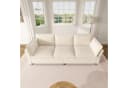 Merax 3-Sitzer Sofa Chenille Modern Beige/Grau/Grün Bild 3