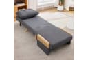 Merax 3-in-1 Schlafsessel Beige/Grau mit Schlaffunktion Bild 3