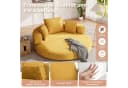 Merax Schlafsofa Boneless Cordstoff 2-in-1 Sofa-Bett Bild 5