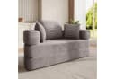 Merax Multifunktionales Boneless Sofa-Bett mit Schlaffunktion und Cordstoffbezug Bild 1