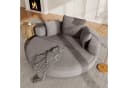 Merax Multifunktionales Boneless Sofa-Bett mit Schlaffunktion und Cordstoffbezug Bild 2