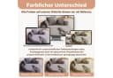 Merax Multifunktionales Boneless Sofa-Bett mit Schlaffunktion und Cordstoffbezug Bild 4