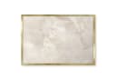 Tulup Magnettafel mit Rahmen Beige Marmor Modern Bild 2
