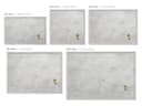Tulup Magnettafel mit dekorativem Rahmen Grau Silber Bild 5