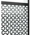 furnicato Schiebetür Glastür Schwarz Moderner Aluminiumrahmen Bild 5