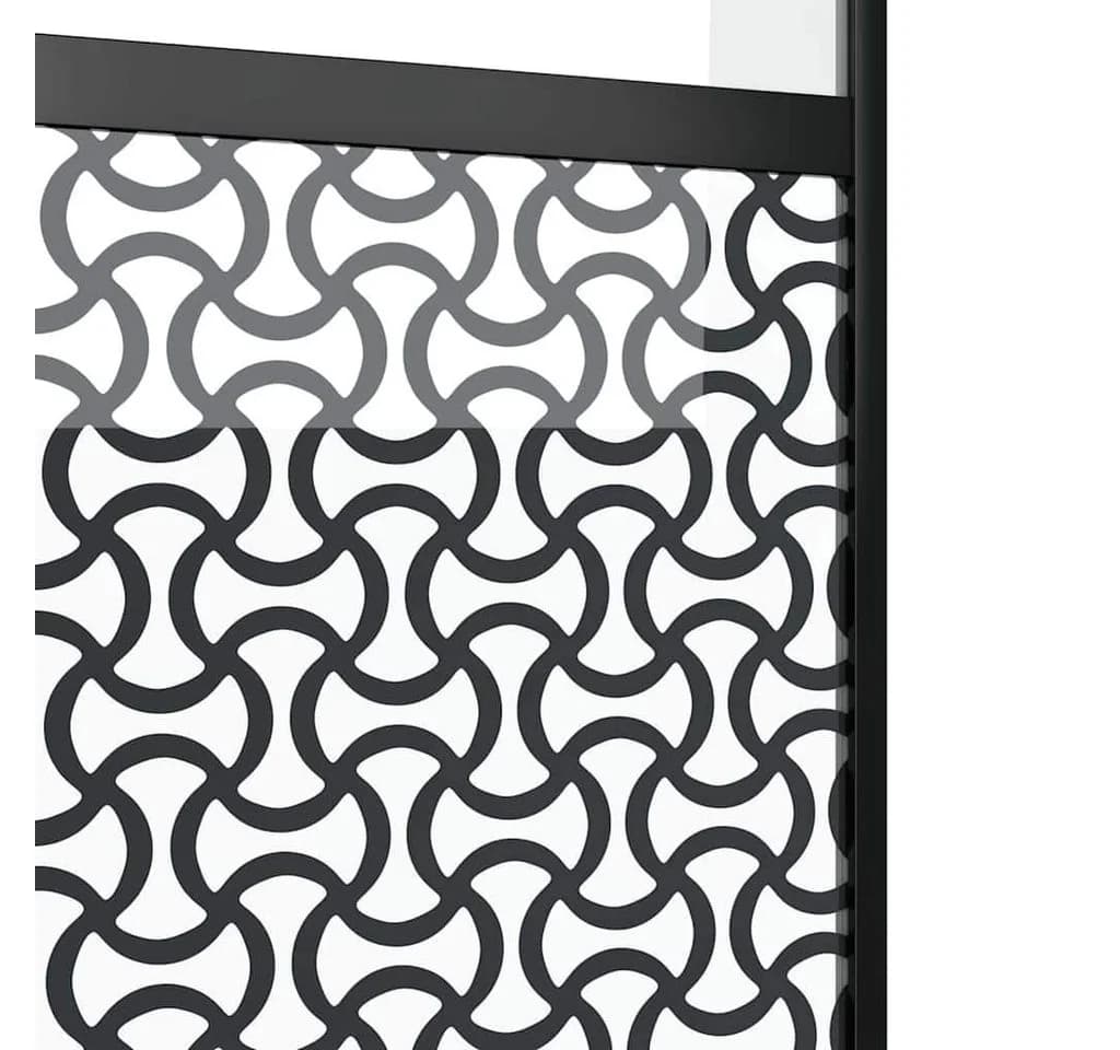 furnicato Schiebetür Glastür Schwarz Moderner Aluminiumrahmen - Bild 5