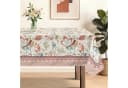 LuxusKollektion Tischdecke Blumen Rosa 140x180cm Bild 2