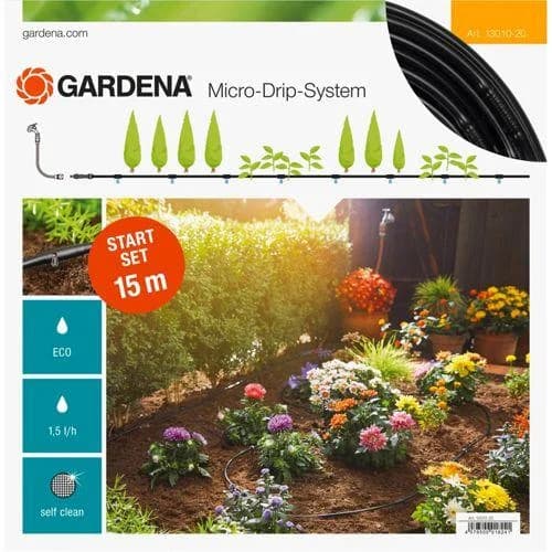 Gardena Micro-Drip Start Set S für Pflanzreihen