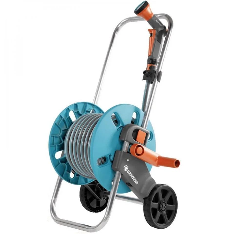 GARDENA Schlauchwagen AquaRoll S Set mit 20m Schlauch & Brause - Bild 2