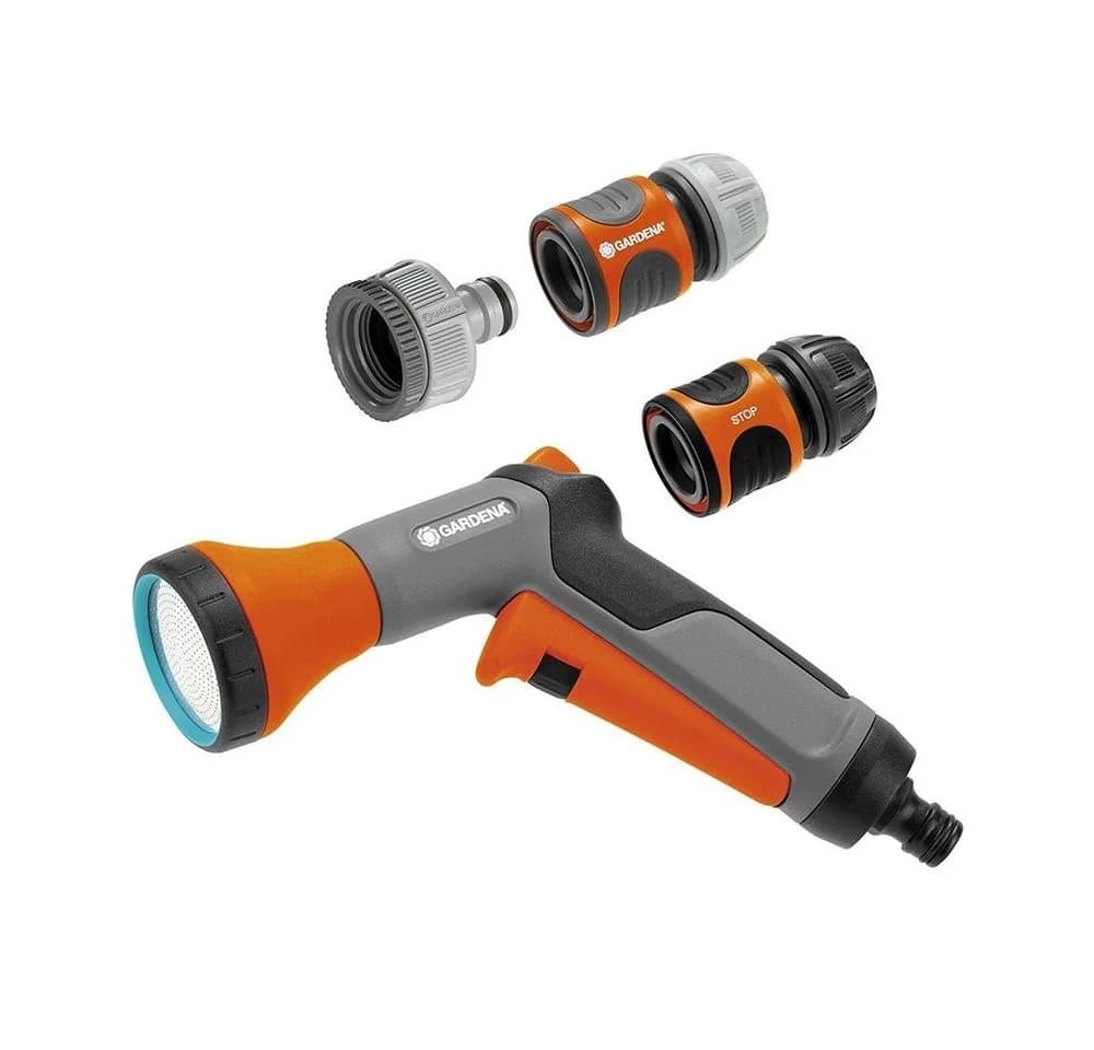 GARDENA Bewässerungsbrause Set für Schläuche 13 mm Schwarz - Bild 2