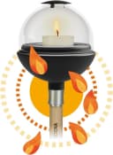 Gardena ClickUp! Windlicht Laterne Schwarz Metall/Glas Bild 4