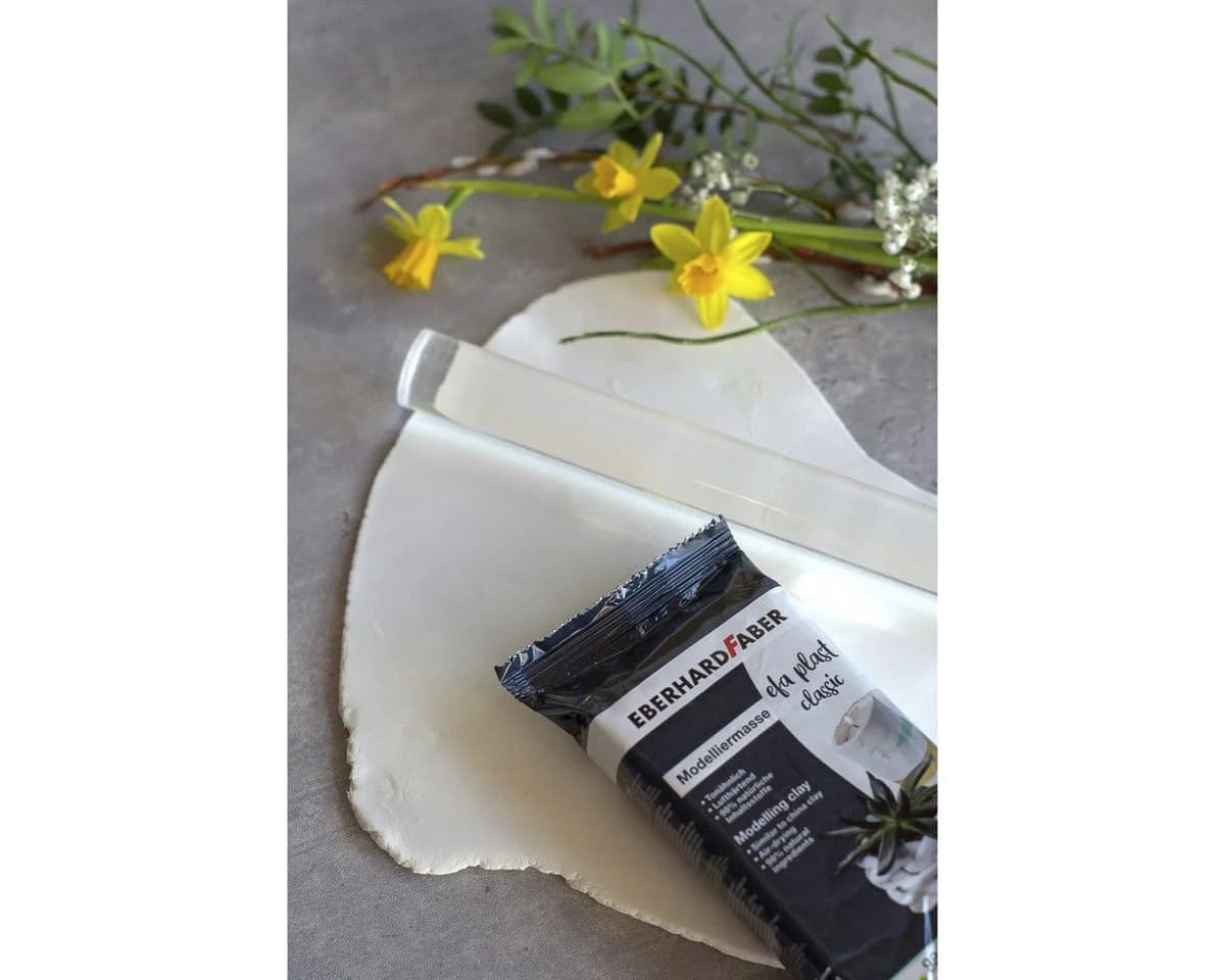 EBERHARD FABER Modelliermasse efa plast Classic weiß 1000g - Bild 4