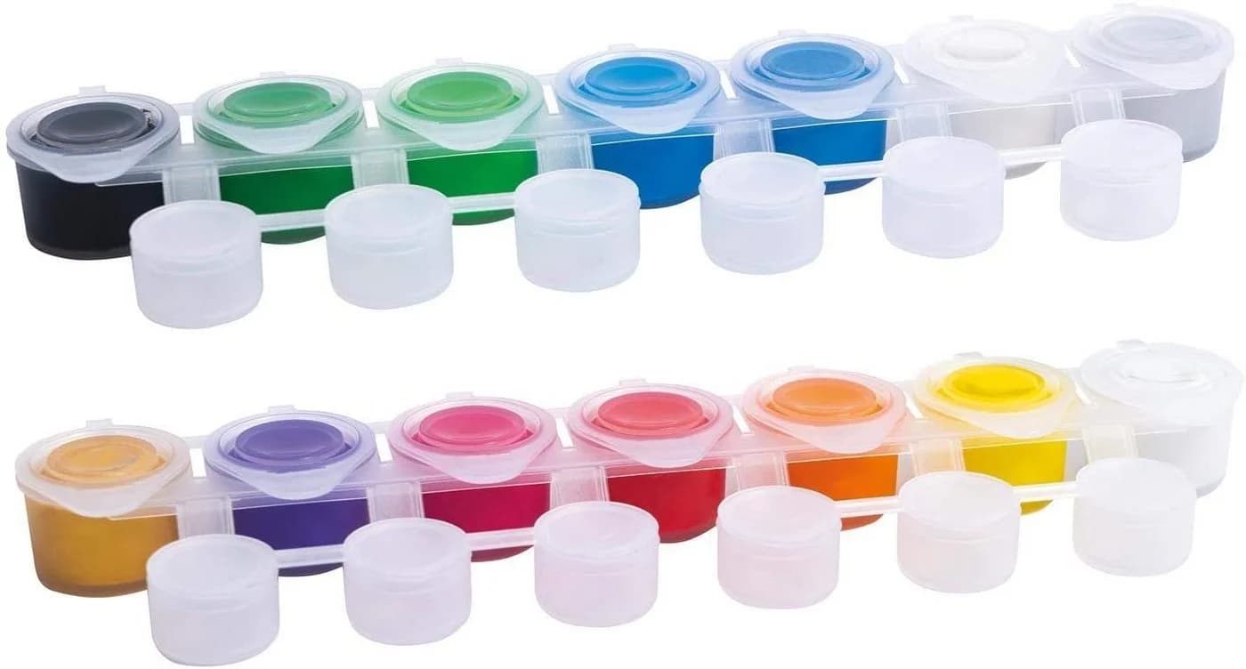 Eberhard Faber Modelliermasse EFA PLAST classic Kids 2kg Weiß 14 Farben Spar-Set - Bild 3