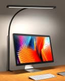 iFalarila LED Schreibtischlampe Schwarz Dimmbar USB Bild 2