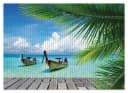 Wallario Schaum-Badematte Sonnenboot Karibik rutschhemmend Bild 2