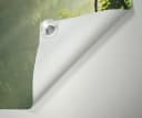 Wallario Fensterbild Sonnenschutz Sonnenstrahlen im Wald Polyester Bild 4