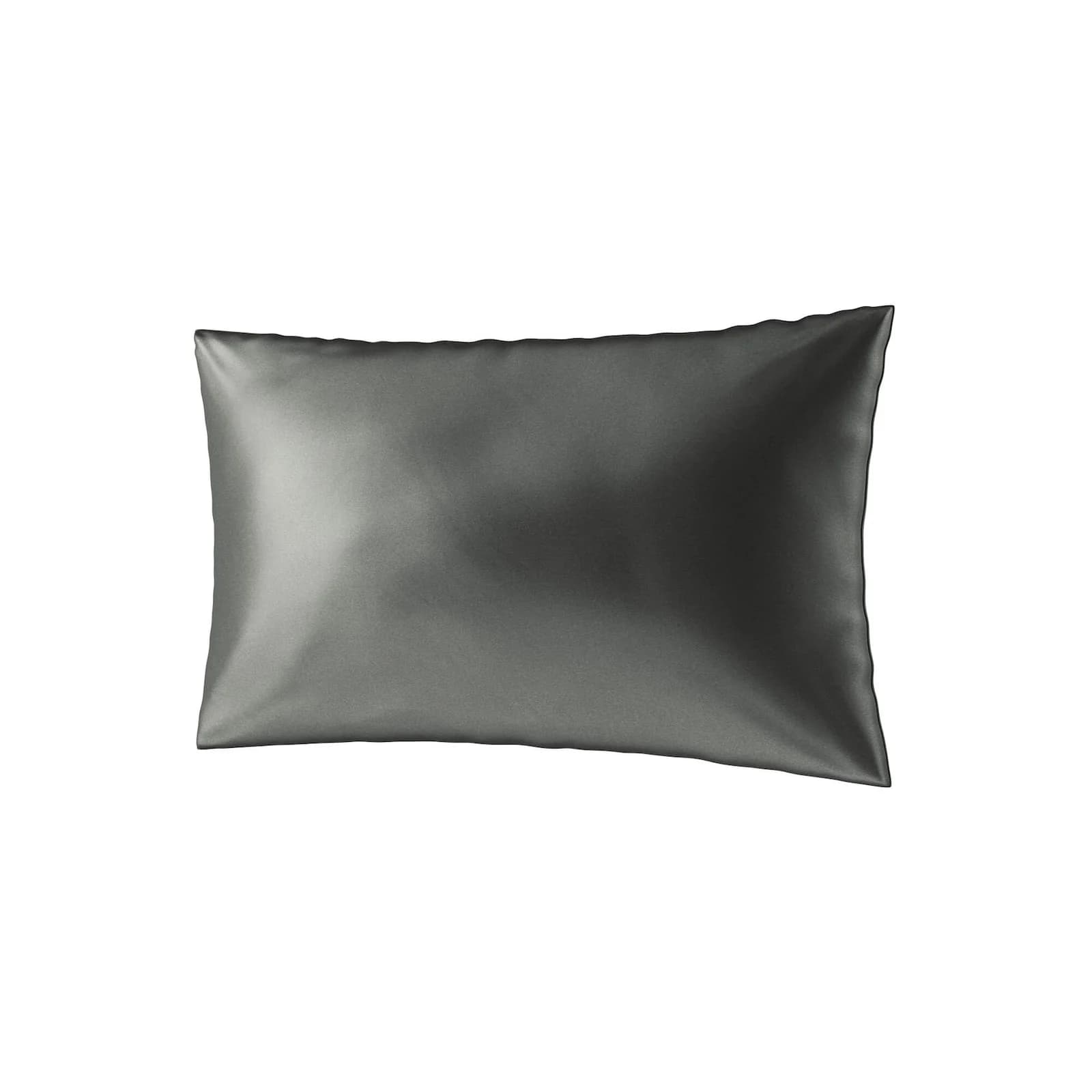 AILORIA Kopfkissenbezug aus Seide BEAUTY SLEEP grau