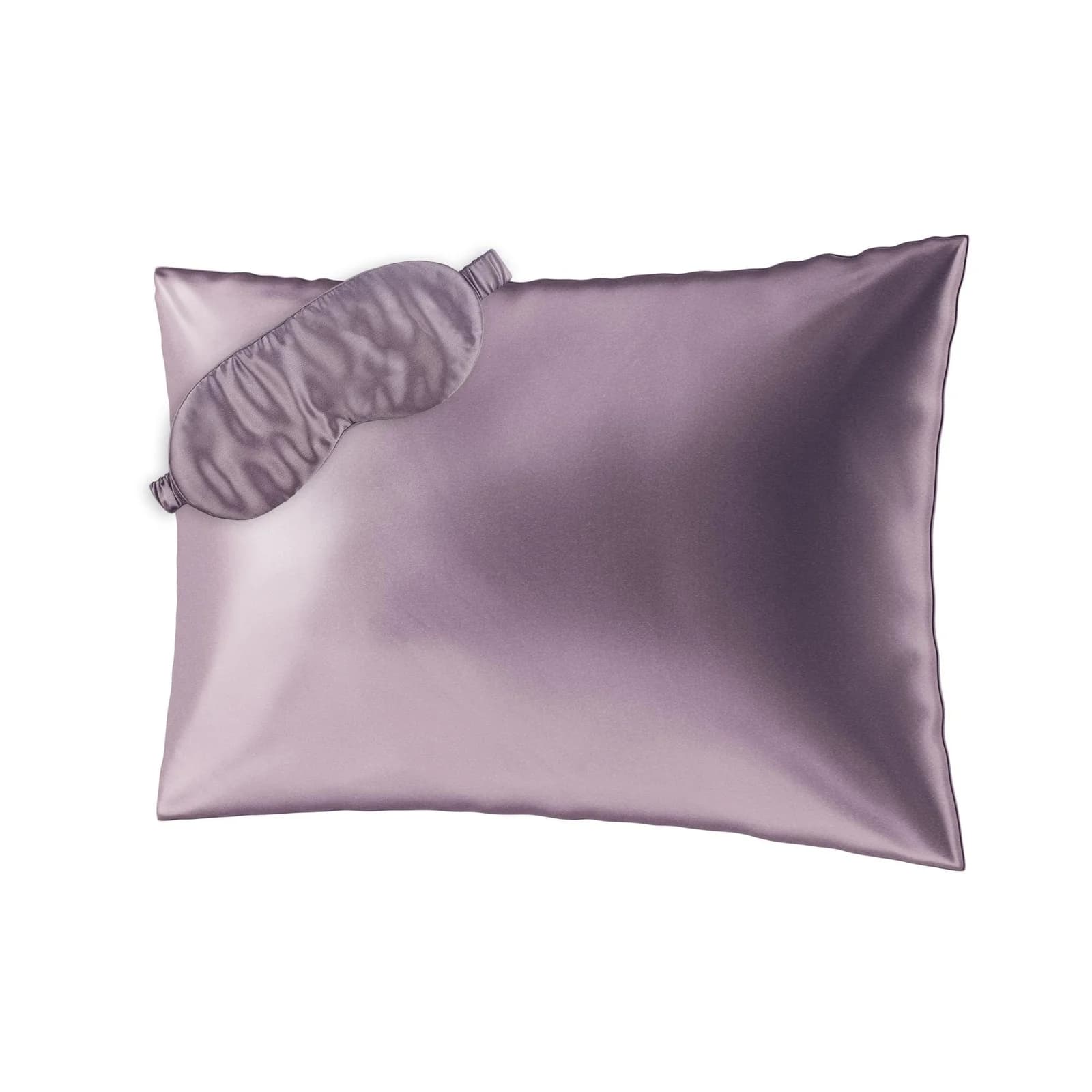 AILORIA Seidenkissenbezug + Schlafmaske BEAUTY SLEEP Set Lila