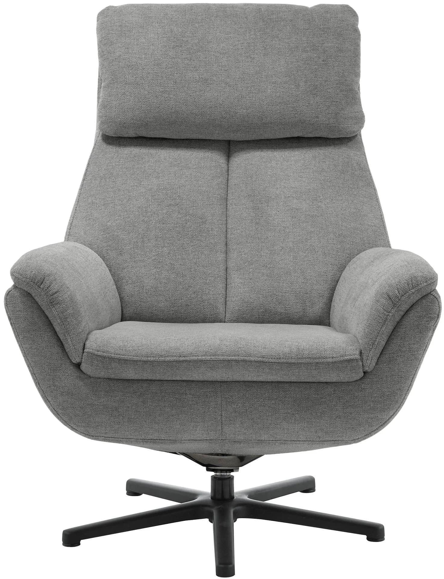 Relaxsessel DIE PLANBAR MP-RS20079 Cyber Grey 360-Grad-Drehfunktion