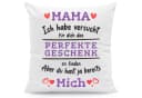 GRAVURZEILE Zierkissen mit Spruch Mama Bild 2