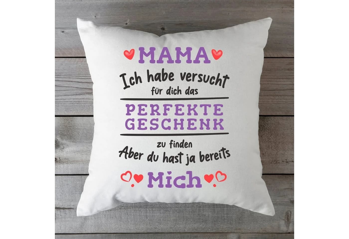 GRAVURZEILE Zierkissen mit Spruch Mama - Bild 4