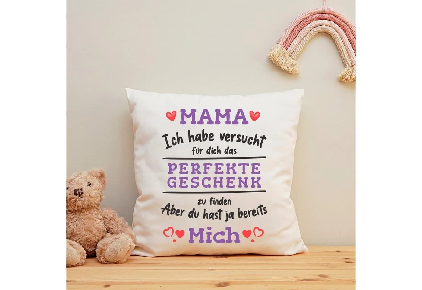 GRAVURZEILE Zierkissen mit Spruch Mama - Bild 5