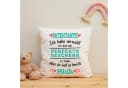 GRAVURZEILE Zierkissen mit Spruch - Das Perfekte Geschenk - Für Familie & Freunde - Patentante Bild 5