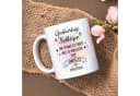 GRAVURZEILE Keramiktasse Weiß mit Spruch Bild 3