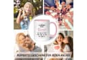 GRAVURZEILE Tasse bedruckt mit Spruch Freundinnen sind wie Sterne Rosa Bild 5