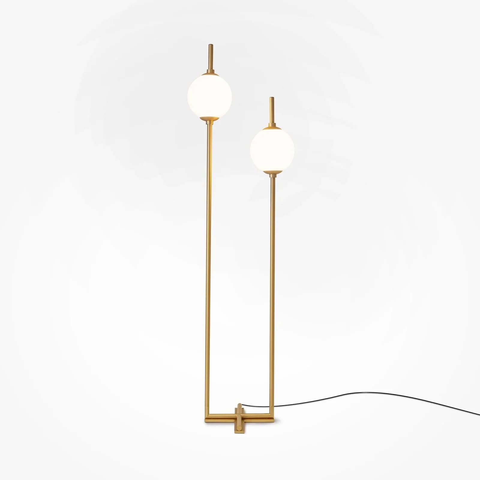 Stehleuchte THE SIXTH SENSE Messing LED 44x44x150cm