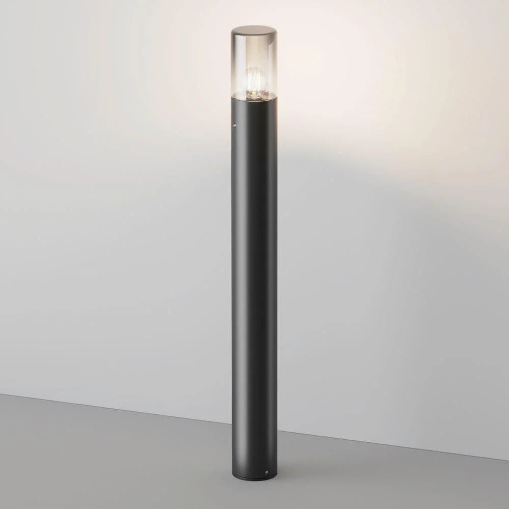 Außenleuchte AMAS Aluminium und Glas Graphit