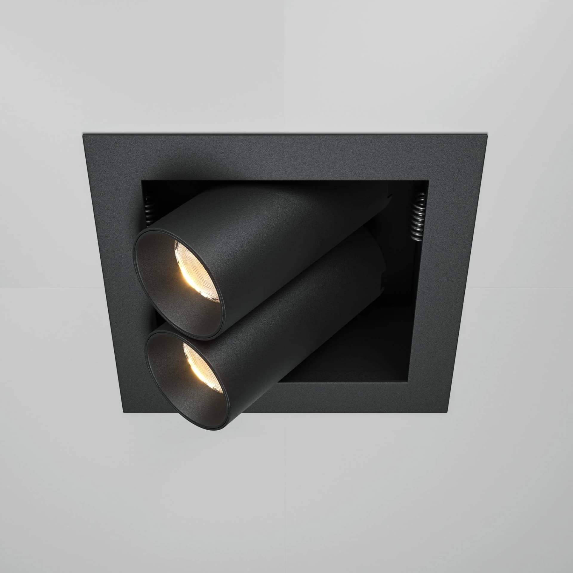 Einbauleuchte MAGNUM Schwarz Designleuchte Aluminium