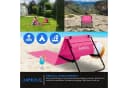 24Move Strandtuch gelb faltbar mit Tragetasche Bild 5