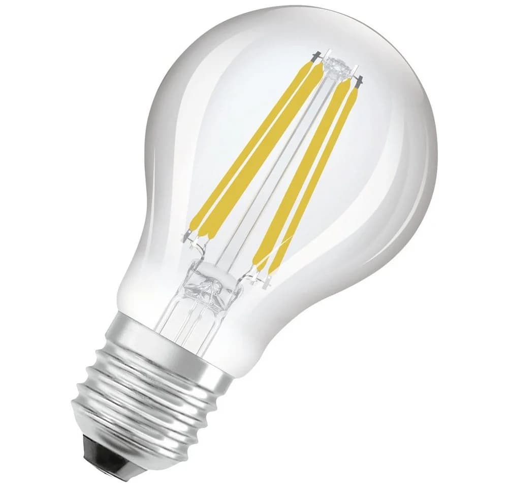 OSRAM LED-Lampe E27 A60 7,2W 1.521lm 3.000K klar - Bild 2