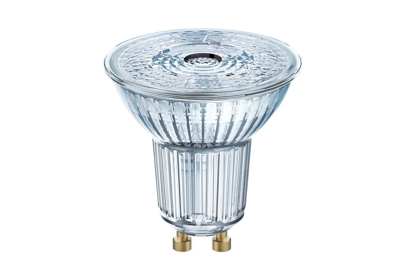 LEDVANCE LED-Leuchtmittel 5er OSRAM LED GU10 3,4W = 35W Reflektor 230lm 36° Warm 2700K DIMMBAR, GU10, Warmweiß
