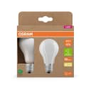 OSRAM LED-Leuchtmittel Birne E27 2,2W matt 2.700K 470lm 2er Bild 1