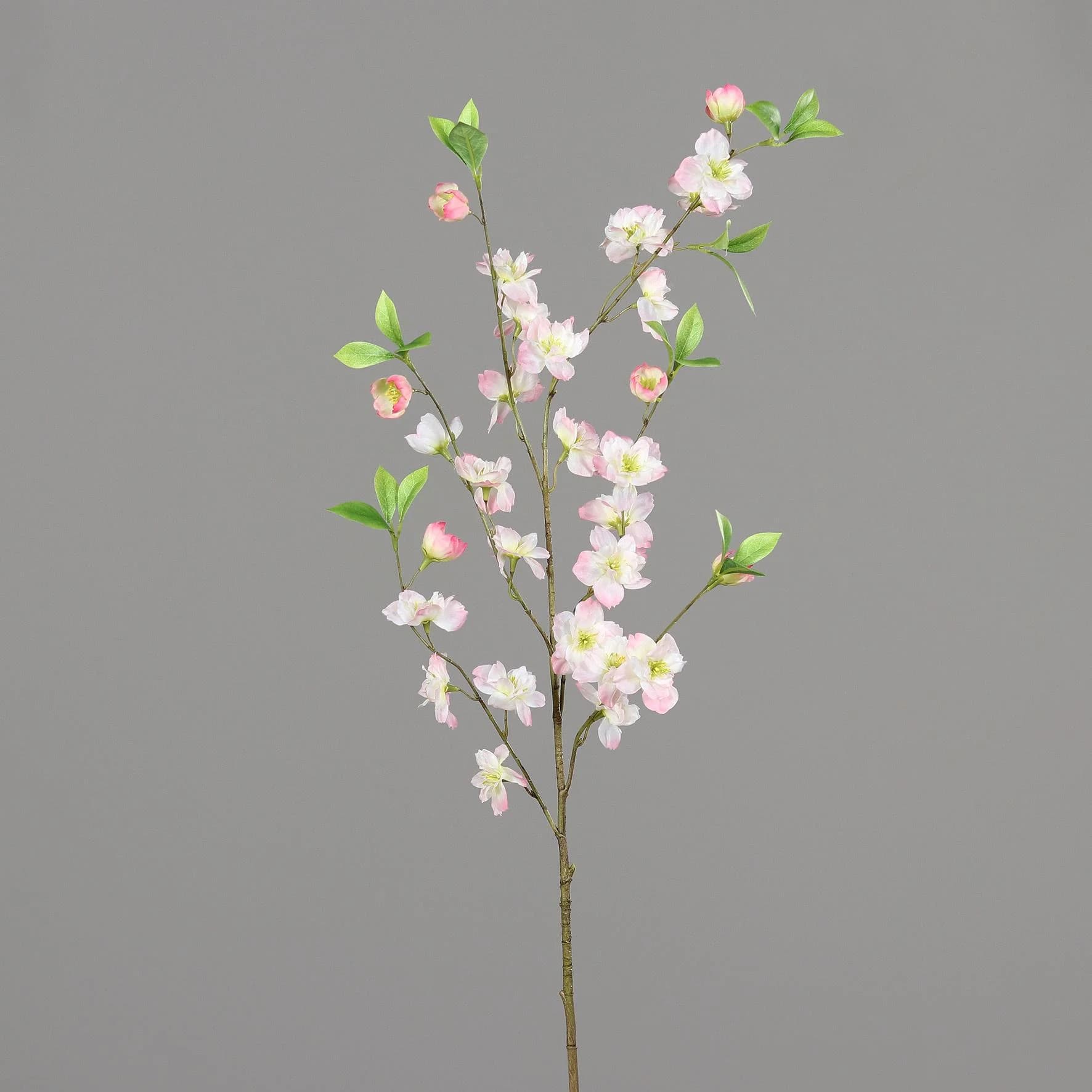 Kunstblume Kirschblütenzweig Rosa Kunststoff 96 cm